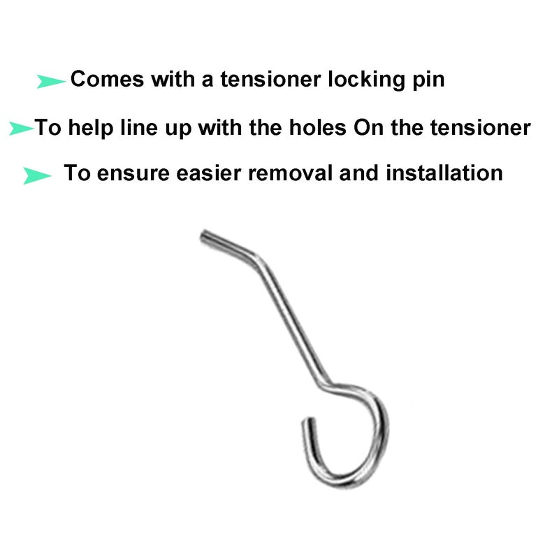 Bestong Serpentine Belt Removal Tensioner Tool Compatible for Mini Cooper S R52 R53 BMW W11 Supercharged Engine Replaces 118410 and 118470 - Image 3